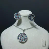 نیم ست و مدال نقره|جواهرات|سهند, |دیوار