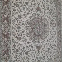 فرش ۶ متری ۳ عدد تراکم ۱۵۰۰ رنگ کرمی|فرش|نسیمشهر, |دیوار