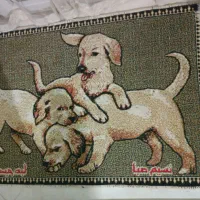 دو عددفرشینه قالیچه،پادری عروسکی