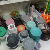 ظرف شیشه ای طرح دار