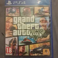 دیسک جی تی ای وی GTA V برای PS4|کنسول، بازی ویدئویی و آنلاین|قزوین, |دیوار