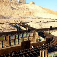 اسکلت فلزی،آرماتوربند، قالب بندی بتن و تیرچه گذاری