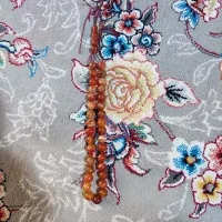 تسبیح عقیق یمنی رگه دار۳۵عددی به شرط