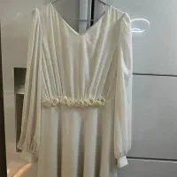 پیراهن بلند سفید