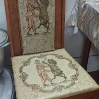 میز ناهار خوری فلزی
