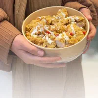 کاسه کاغذی کرافت (سالاد و پاستا)|کافیشاپ و رستوران|قم, سالاریه|دیوار