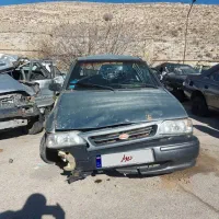 پراید ۸۴ تصادفی