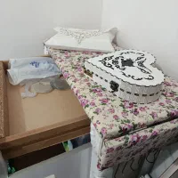 میز اتوی چوبی در حد نو|اتو و لوازم اتو|خزل, |دیوار