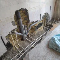 لوله کشی آب وفاضلاب سرد وگرم