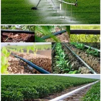 لوله کشی پلی اتیلن آبیاری قطره ای و بارانی