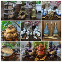 کتری قوری برنجی عتیقه قدیمی