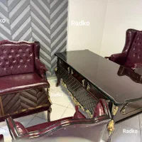 مبلمان اداری نیم ست مبلمان کلاسیک چپندر /کوئیین|دفتر کار|تهران, یافت آباد جنوبی|دیوار
