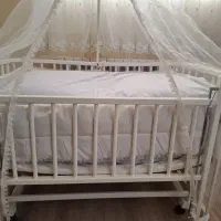 تخت کنار مادر تمام چوب|تخت و صندلی بچه|اردبیل, |دیوار