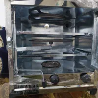 تنورگازی استیل اجاق دوشعله سه شعله  جنس خوب|اجاق گاز و لوازم برقی پخت‌وپز|پاکدشت, خاتون آباد|دیوار