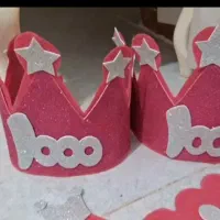 تاج جشن ۱۰۰۰۱۰۰تاج یلدا و کاردستی