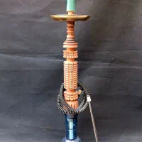 قلیان چوبی کنده کاری