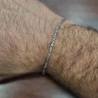 دو عدد دستبند نقره کرال ایتالیایی|جواهرات|اراک, |دیوار