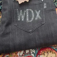 شلوار لی زغال سنگی