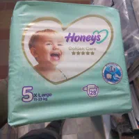 پوشک بچه هانیز در سایزهای مختلف