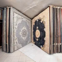 فرش۹متری۷۰۰شانه اصل شارژشده انبارگردانی حاجی حسینی|فرش|مشهد, سیلو|دیوار