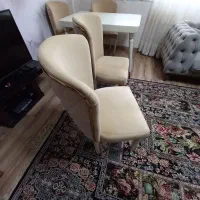 ۴ عدد صندلی طرح صدفی