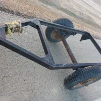 شاسی تانکر دوچرخ دوهزار لیتری تانکر تراکتور