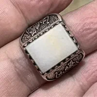 انگشتر سنگ قبر ۸۰ ساله امام حسین کلکسیونی و خاص|جواهرات|اصفهان, خواجو|دیوار