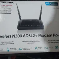 مودم wireless N300 ADSL + modem router