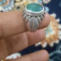 انگشتر زمرد پنجشیر اصلی زیبا|جواهرات|زاهدان, |دیوار