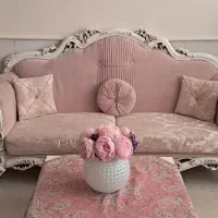 مبلمان ۷نفره نیمه استیل با طراحی خیلی شیک