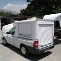 استخدام پراید وانت مسقف جهت توزیع شرکت مواد غذایی