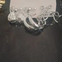 پک گوشواره آب نقره