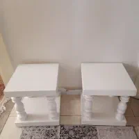 میز جولو مبلی سفید  پایها چوب|مبلمان خانگی و میز عسلی|شهریار, شهریار|دیوار
