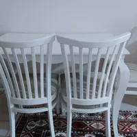 میز ناهارخوری ۴ نفره تمام چوب