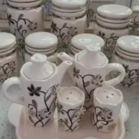 ظرف گل پنبه و پاسماوری