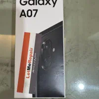 گوشی گلکسی A07  اکبند پلمپ مشکی
