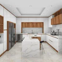 کابینت کمد دیواری پله چوبی و ...