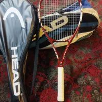 فروش راکت تنیس اورجینال همراه با کیف|تجهیزات ورزشی|تهران, علم و صنعت|دیوار
