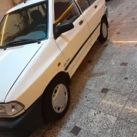 پراید مدل ۹۲ سفید ‌. دوگانه سوز CNG