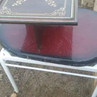 میز عسلی بزرگ با ۴ عسلی کوچک