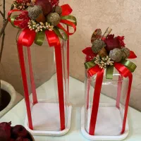 بانکه شیشه ای یلدایی عروس|صنایع دستی و سایر لوازم تزئینی|تهران, امیریه|دیوار