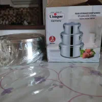 قابلمه استیل ظرف غذا|ظروف نگهدارنده، پلاستیکی، یک‌بارمصرف|شهرکرد, |دیوار