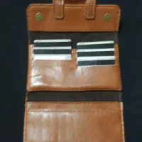 کیف  پول، جاکارتی، جای گوشی، چرم اصل، دوخت زندان|کیف، کفش، کمربند|دزفول, |دیوار
