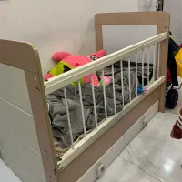 سرویس تخت بچه با کد زیاد وکلی اسباب بازی|تخت و صندلی بچه|رشت, معلم|دیوار