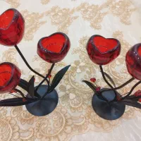 جا شمعی فرفوژه|صنایع دستی و سایر لوازم تزئینی|کاشان, شهرک امیرالمومنین|دیوار