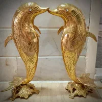فروش دو دلفین بزرگ برنز
