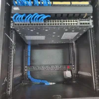 راهندازی شبکه(اکتیو شبکه - پسیو شبکه- فیبر نوری )|خدمات رایانه‌ای و موبایل|مشهد, بهشت|دیوار