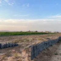 ۱۸۰۰متر زمین کشاورزی یک ساعتی میدان ازادی