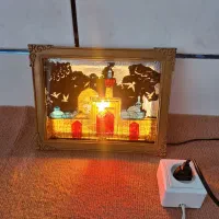 چراغ خواب/شب خواب/تابلو امام رضا مشهد(نوستالژی)