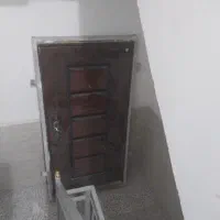 درب ضد سرقت با چهار چوب داخل دیواری با قفل نو